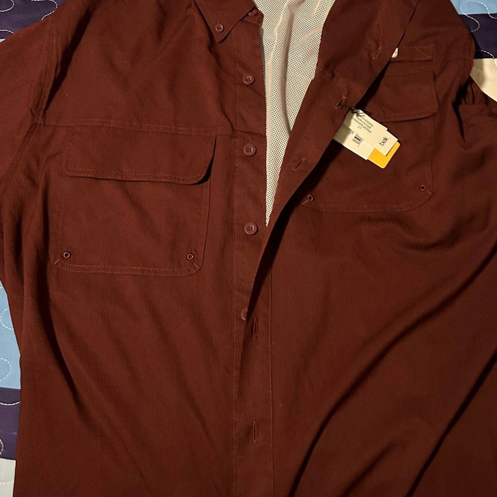 Ocean Coast Big and Tall Fishing shirt